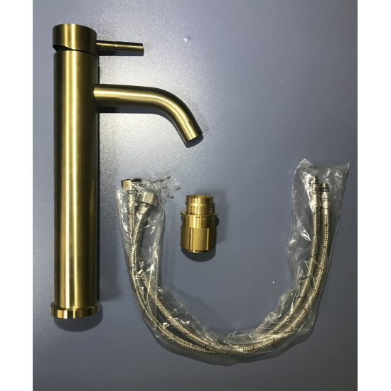 Смеситель для раковины ACСOONA A9190AW-4 золотой сатин