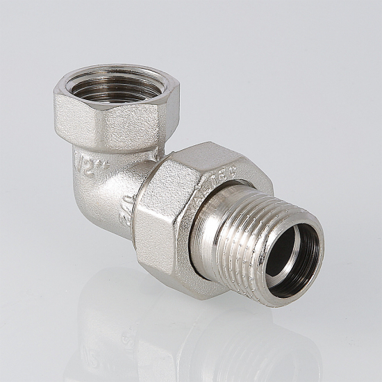 Американка угловая VALTEC 1/2" x 1/2" латунная 15 мм VTr.098.N.0004