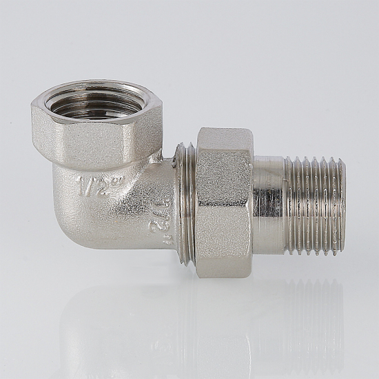 Американка угловая VALTEC 1/2" x 1/2" латунная 15 мм VTr.098.N.0004