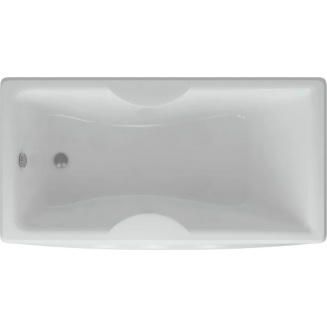 Акриловая ванна АКВАТЕК Феникс FEN160-0000022 160x75 см, с каркасом и фронтальным экраном слив слева