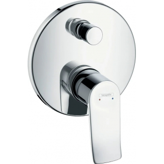 Встраиваемый смеситель для душа и ванны HANSGROHE Metris 31493000 хром