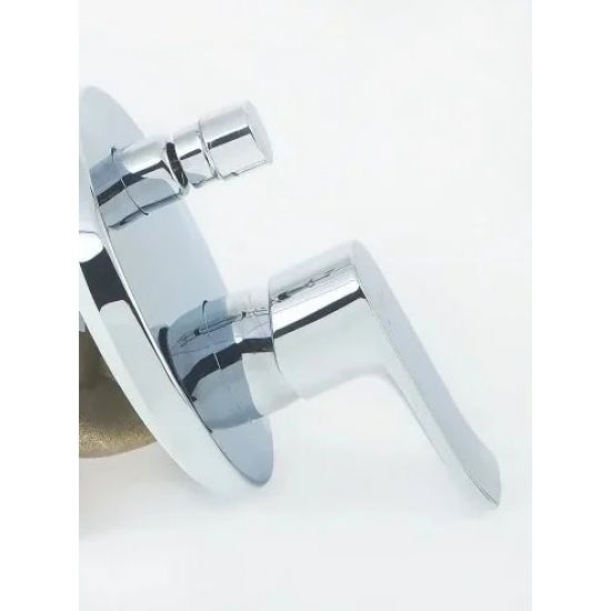 Встраиваемый смеситель для душа и ванны HANSGROHE Metris 31493000 хром
