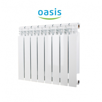 Радиатор биметаллический OASIS PRO 500/100  1 секция