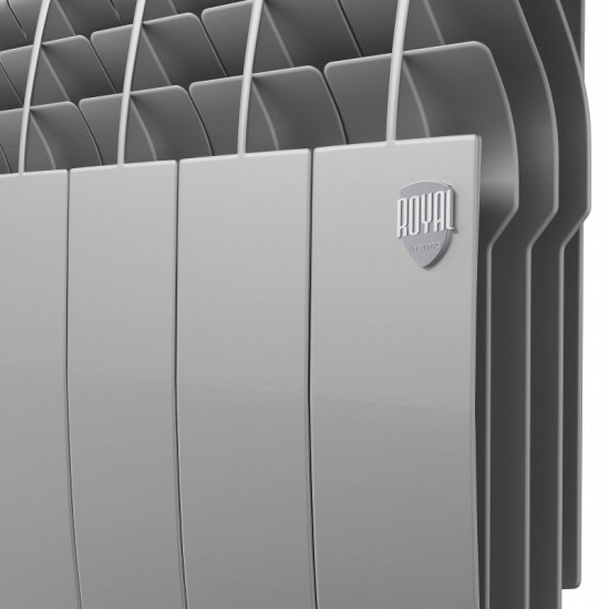 Радиатор биметаллический ROYAL THERMO BiLiner Silver Satin 500/87 VR 12 секций