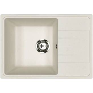 Мойка для кухни MIXLINE Ультра ML-GMU06 600х420 мм, белый