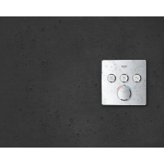 Термостатический смеситель встраиваемый GROHE Grohtherm SmartControl 29126000 для душа, хром