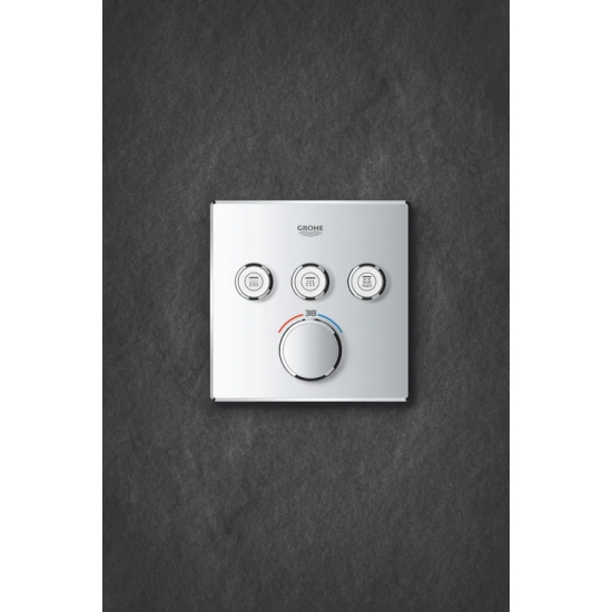 Термостатический смеситель встраиваемый GROHE Grohtherm SmartControl 29126000 для душа, хром