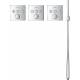 Термостатический смеситель встраиваемый GROHE Grohtherm SmartControl 29126000 для душа, хром