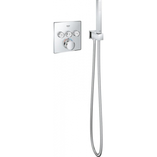 Термостатический смеситель встраиваемый GROHE Grohtherm SmartControl 29126000 для душа, хром