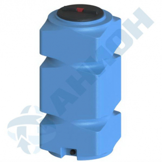 Ёмкость AНИОН Т500ВФК2З объем 500 литров с дыхательным клапаном и сливом синяя