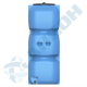 Ёмкость AНИОН Т1000ФК2З объем 1000 литров с дыхательным клапаном и сливом синяя