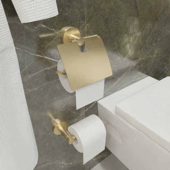 Держатель туалетной бумаги FIXSEN Comfort Gold FX-87010A золото сатин