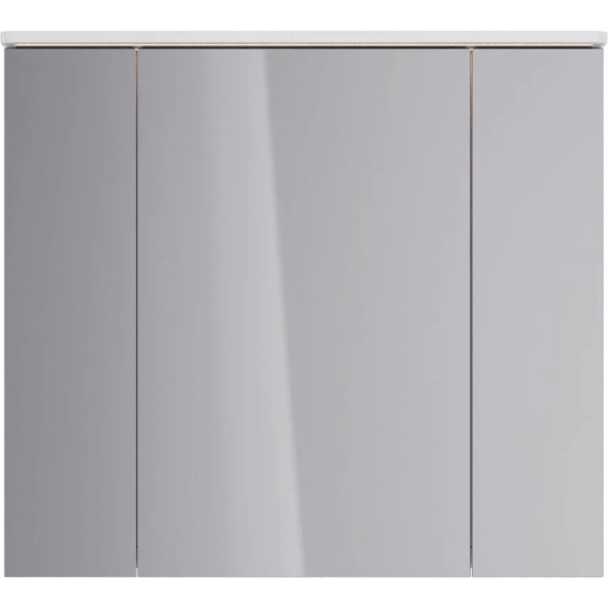 Зеркало-шкаф LEMARK Zenon 90x80, с подсветкой и розеткой