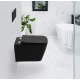 Унитаз подвесной BELBAGNO Ardente-C BB3202CHR-MB матовый чёрный