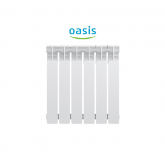 Радиатор биметаллический OASIS ECO 500/100  6 секций