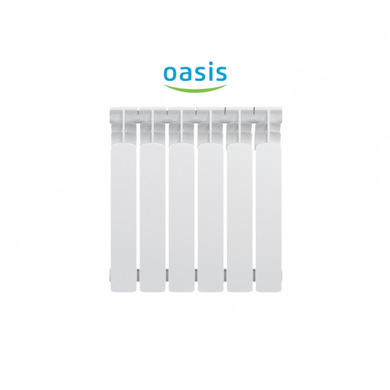 Радиатор биметаллический OASIS ECO 500/100  6 секций