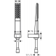 Душевой набор HANSGROHE Rainfinity 26856700, матовый белый