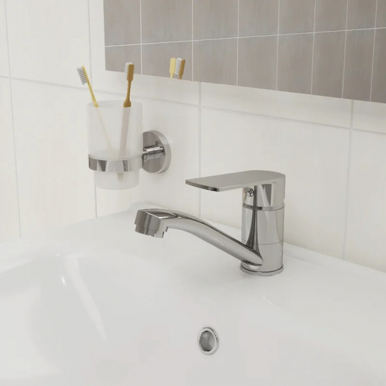 Смеситель для раковины MILARDO Helic HELSBR0M01 хром