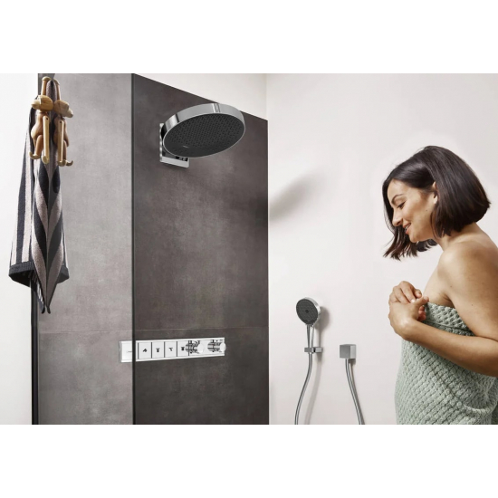 Лейка для душа HANSGROHE Rainfinity 130 26865000 EcoSmart, хром