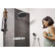 Лейка для душа HANSGROHE Rainfinity 130 26865000 EcoSmart, хром