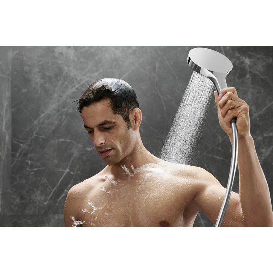 Лейка для душа HANSGROHE Rainfinity 130 26865000 EcoSmart, хром