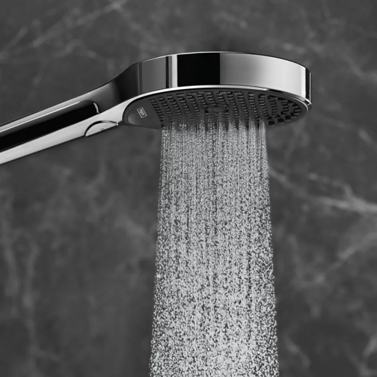 Лейка для душа HANSGROHE Rainfinity 130 26865000 EcoSmart, хром