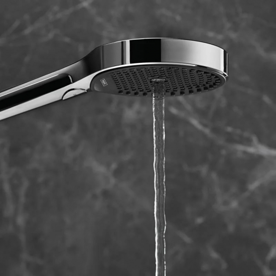 Лейка для душа HANSGROHE Rainfinity 130 26865000 EcoSmart, хром