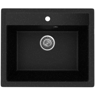 Мойка для кухни MIXLINE Ультра ML-GMU04 565х495 мм, чёрный