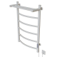 Полотенцесушитель электрический MIXLINE Capella 80x50 336 Вт, полка, белый