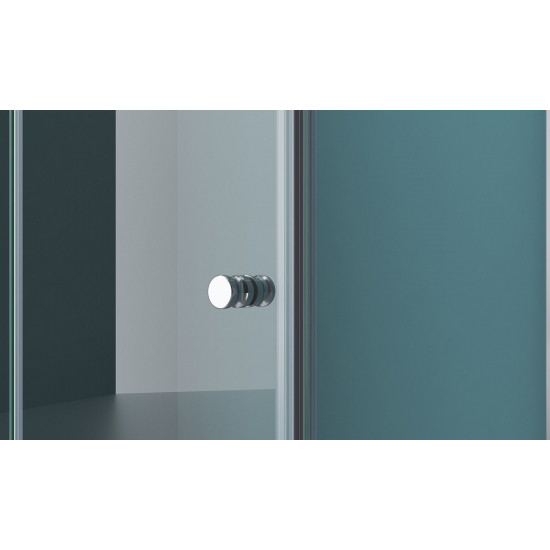 Душевая дверь в нишу BelBagno ALBANO-BS-12-60-C-Cr стекло прозрачное, профиль хром