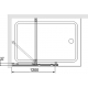 Шторка для ванны RGW Screens SC-46 120х150, профиль хром