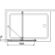 Шторка для ванны RGW Screens SC-46 100х150, профиль хром