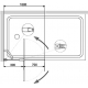 Шторка для ванны RGW Screens SC-11 B 100х140, профиль черный