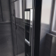 Душевая дверь в нишу VECONI Premium Trento PTD-40CH 130x200 стекло прозрачное, профиль хром