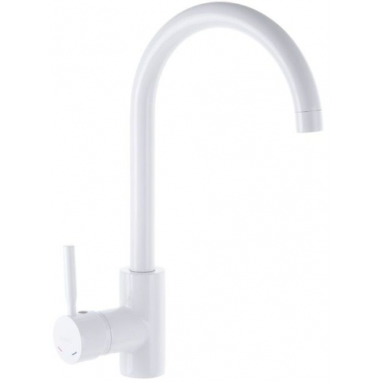 Смеситель для кухни MIXXUS PREMIUM Hans 011, белый