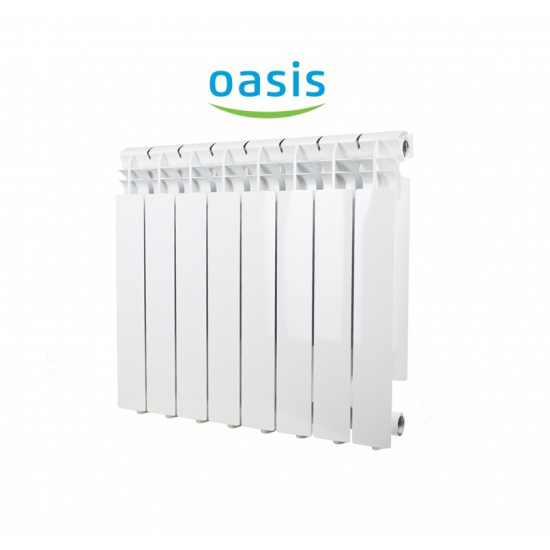 Радиатор алюминиевый OASIS PRO 500/96  1 секция