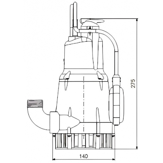 Дренажный насос GRUNDFOS KPC 300A