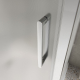 Душевой уголок BelBagno LUCE-AH-1-120/90-P-Cr стекло рифлёное, профиль хром