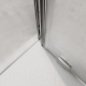 Душевой уголок BelBagno LUCE-AH-1-120/90-P-Cr стекло рифлёное, профиль хром