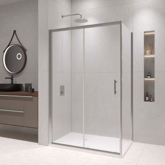 Душевой уголок RGW Passage PA-145 90x120 стекло прозрачное, профиль хром