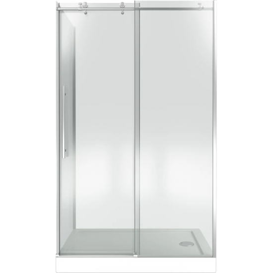 Боковая стенка BAS Good Door Puerta SP-100-C-CH 100x195 стекло прозрачное, профиль хром
