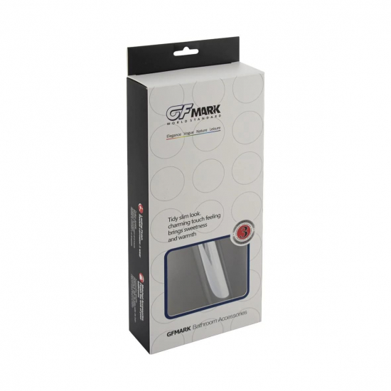 Лейка для душа GFMARK 6083 хром с белой вставкой, 3 режима