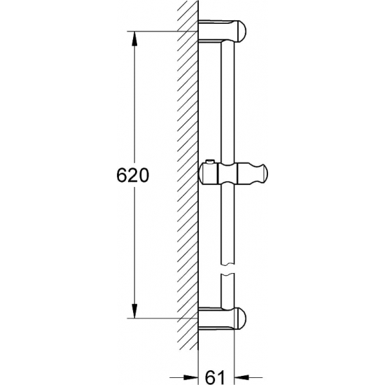 Душевая штанга GROHE Tempesta New 27523000