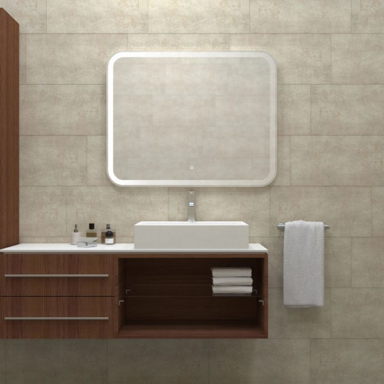 Зеркало MIXLINE Стив Нео-S 1000x800 с LED подсветкой