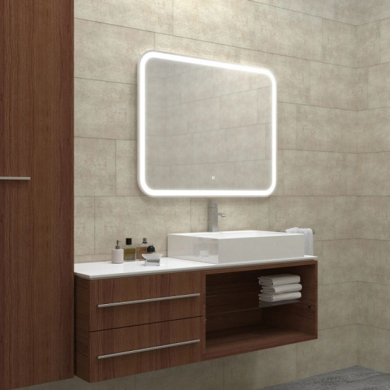 Зеркало MIXLINE Стив Нео-S 1000x800 с LED подсветкой