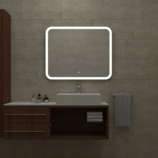 Зеркало MIXLINE Стив Нео-S 1000x800 с LED подсветкой