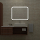 Зеркало MIXLINE Стив Нео-S 1000x800 с LED подсветкой