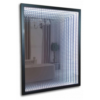 Зеркало MIXLINE Серенити 600x800 с багетом и тоннельной LED подстветкой
