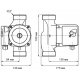 Циркуляционный насос UNIPUMP UPC 32-80 180