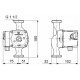 Циркуляционный насос GRUNDFOS UPS 25-40 с гайками